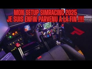 MON SETUP SIMRACING DYNAMIQUE 2025. JE SUIS ENFIN PARVENU A LA FIN!! PROSIMU T1000 AL 3M SV ZAMP