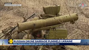 10K views · 302 reactions | Russia intensifies its assault on Ukrainian cities with drone and missile strikes, hitting Odesa, Sumy, and Kharkiv. Ukraine faces dire challenges as US suspends military aid, pressuring peace talks. Susan Tehrani is joined by defence analyst Heino Klinck with more | WION | Facebook