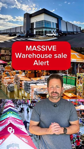 Massive Logo Brands Warehouse Sale in Nashville