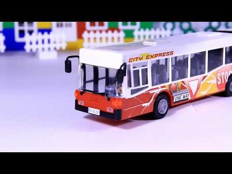 Unboxing City express bus Dickie Toys VIDEO FOR CHILDREN