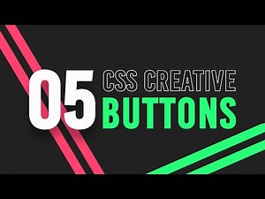 Top 5 CSS Animated Buttons with Hover Effects | Creative CSS Buttons