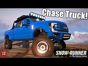 SnowRunner: NEW Ford F250 6.7L CHASE TRUCK BUILD!