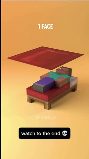 Satisfying Minecraft Blender 3D Animation Faces