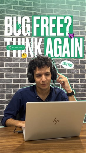 t’s not just testing… It’s QA testing 💪 Precision. Patience. Perfection. 👁️‍🗨️✨ #Zenkoders #QATesting #SoftwareTesting #QASkills #BugHunter #TestingLife QA • coding • developer life • testing • code • fun reel • pov • corporate fun • run | Zenkoders