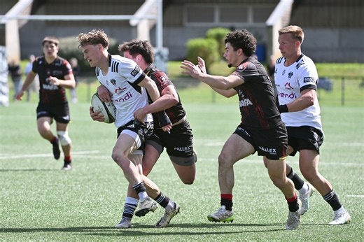 Lewis Noon, titulaire avec le CA Brive à Vannes : "J'ai toujours un petit message de mon père avant les matchs"