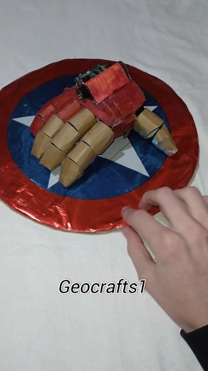 iron man gloves! #geocrafts1 #fyp #tonystark #ironman