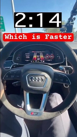 2026 Audi RSQ8 Performance vs Audi SQ8 0-60 #shorts