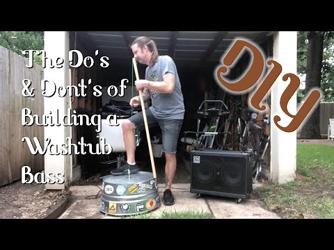 Lessons Learned from my First Washtub Bass Build