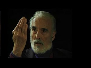 Very good advice by Sir Christopher Lee