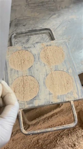 Beige matte setting powder! ✨#b2b #makeup #cosmetics #oem #odm #cosmeticsfactory #machine #fyp