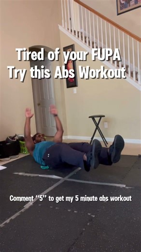 Tired of your FUPA? Try this home FUPA workout