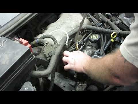 BUICK RENDEZVOUS HIDDEN ANTIFREEZE LEAK FIX