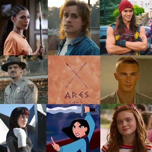 characters for every pjo cabin! #percyjackson #booktok #pjo | credit: @sofia.14281