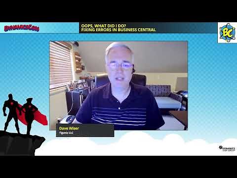 Oops, What Did I Do? Fixing Errors in Business Central - Business Central