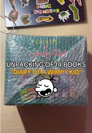 Diary of a Wimpy Kid book haul — unboxing 14 books
