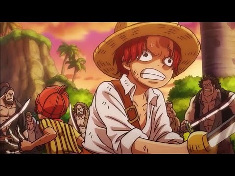 Young Shanks vs Young Teach Blackbeard [One Piece]