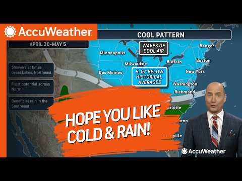 Hey Northeast, I Hope You Like Cold & Rain!