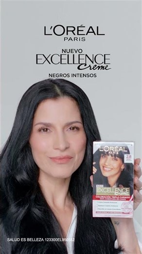 Being a brunette doesn't forgive gray hair, Excellence creme by L'Oréal Paris is my secret to cov...