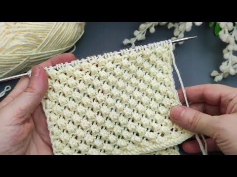 Gorgeous 🎉 very easy and beautiful two-needle knitting pattern