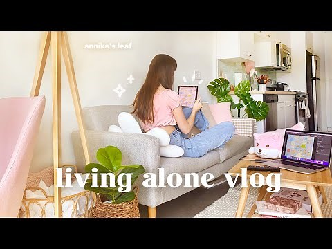 realistic work week living alone 🌸🌿 designing new product, finding manufacturers, small business bts