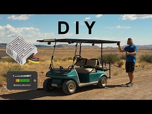 Golf Cart 12V Converter and Battery Monitor Install! Easy DIY!