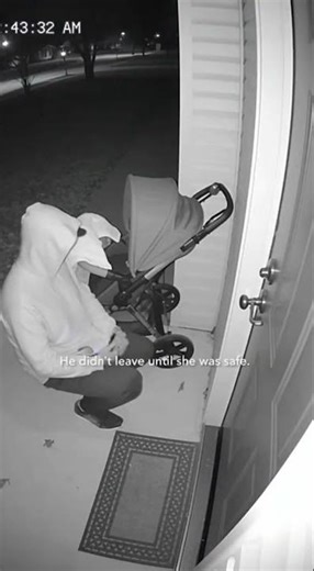 This Stranger Waited Until She Was Safe… Then Vanished.