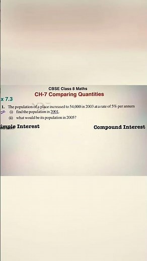 Comparing Quantities Ex 7.3 Q1