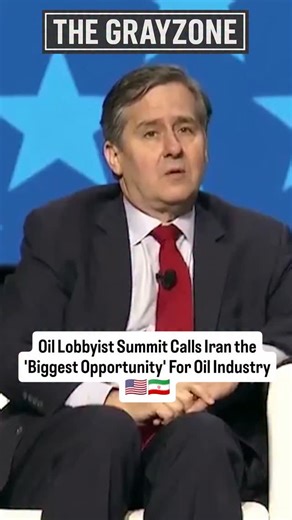 Iran war described as ‘biggest opportunity’ at US oil lobby summit An attendee told The Grayzone that oil industry heavyweights were less excited to return to Venezuela, complaining privately about Trump's aggressive push Read the full report by @maxjblumenthal on our website. Follow @thegrayzonenews | The Grayzone