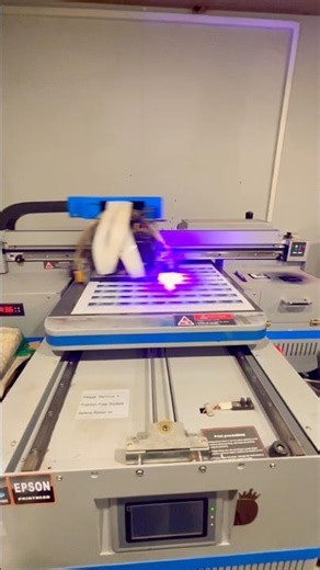 👌🏻Custom Sticker Printing Machine in Action #printing #printingmachine #customstickers