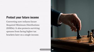 New 2026 deduction — convert $32,200 to Roth tax-free