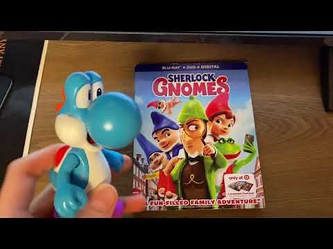 Light-Blue Yoshi Watches The Paramount DVD Logo