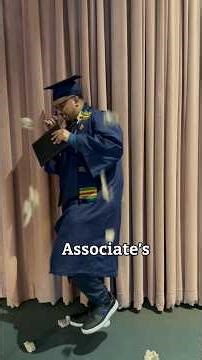 Graduating With An Associate’s Vs. Bachelor’s Degree 📜 #shorts #funny #college