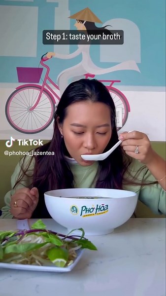 Delicious Pho Noodle Soup at Pho Hoa & Jazen Tea