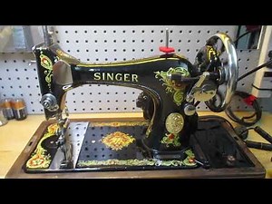 Singer 128 Running After Restoration