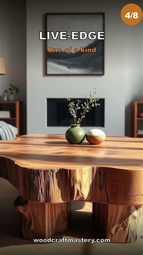 8 DIY Coffee Table Ideas for Your Living Room 🛋️🪵 #shorts