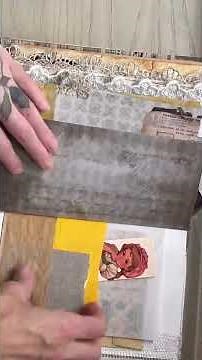 Tim holtz style junk journal folio #1