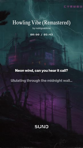 Howling in the Neon Night: A Lyrical Journey