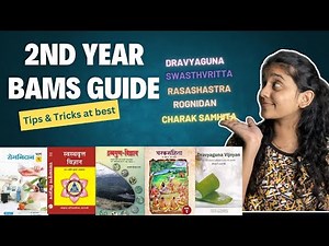 2nd year BAMS guide📚| All you need to know✅| books/studies/college/tips | Mayuri Dhumal