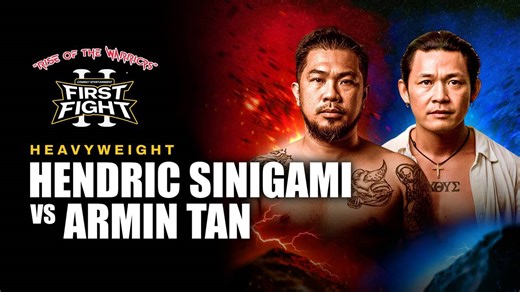 Hendric Shinigami vs Armin Tan - Heavyweight Boxing | First Fight Volume 2