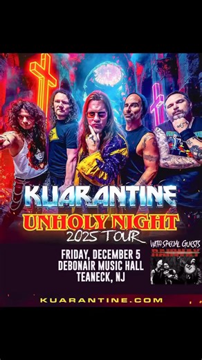 Our Only New Jersey Area Appearance to close out 2025 and man did we bring friends!!! Jersey Rocks when RAHWAY hits a stage with Jericho and PJ Farley and the boys… | RahwayBand