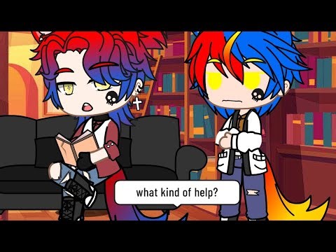 { what kind of help??....} || ( Omegaverse) || Gacha bl ❤️✨ || #gacha #gachabl || meme