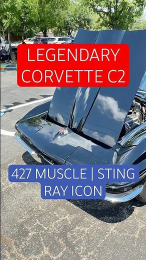 The ICONIC 427 Corvette Sting Ray – American Muscle in Its Purest Form 🇺🇸🔥 #chevyss #classicchevy