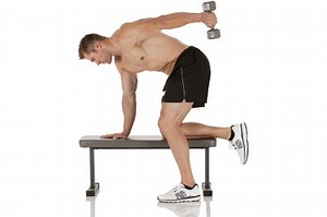 Tricep Dumbbell Kickback 啞鈴俯身臂屈伸 - Gymbeginner 健身入門｜中年訓練｜長者運動