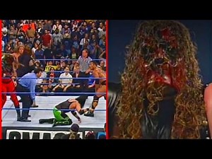 Kane, The Rock And The Undertaker Vs DX 2000! (Rock Inadvertently Attacked Kane And Undertaker)