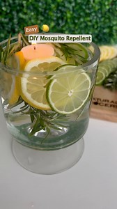Keep bugs at bay with this DIY Mosquito Repellent Candle! 🕯️🦟🚫 Here’s what you’ll need: Lemons Limes Rosemary Citronella essential oil Tea candles Glass jar or bowl Directions: 1) Combine lemons, limes, and rosemary in a jar submerged with water. 2) Add 20 drops of citronella essential oil. 3) Light the floating candles & enjoy your evening outdoors! *This recipe has not been evaluated for effectiveness. | Natural Grocers