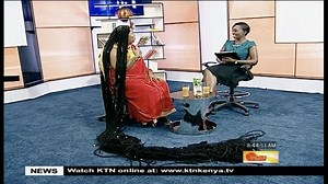 41K views · 65 reactions | Meet Asha Mandela, lady with the longest hair on earth and how she has managed to maintain 21 feet of hair | KTN News Kenya | Facebook