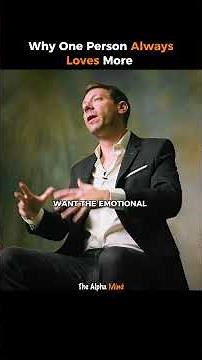 Why One Person Always Loves More #relationships #humanbehavior #psychology #lovetips