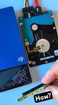 Seagate Backup Portable Plus Hard Drive not working due to damaged usb connector - How to Fix it!