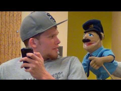 Talking Puppets in the Library