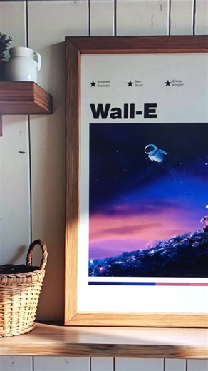 Wall-E Poster #poster #decor #viral #cartoon